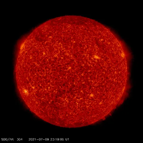 Image of Sun's transition region