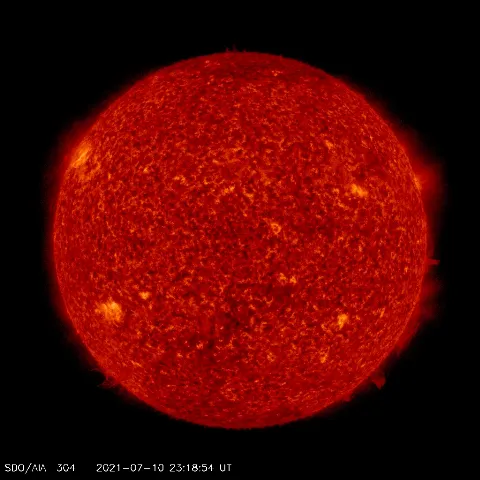 Image of Sun's transition region