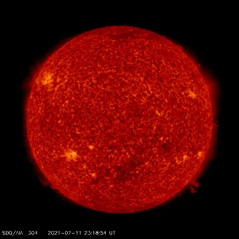 Image of Sun's transition region