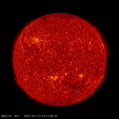 Image of Sun's transition region