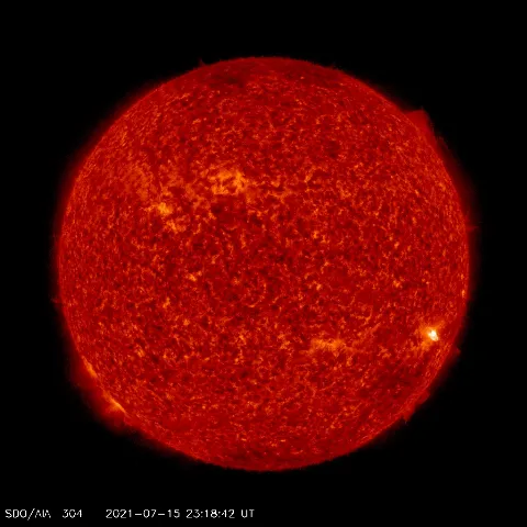 Image of Sun's transition region