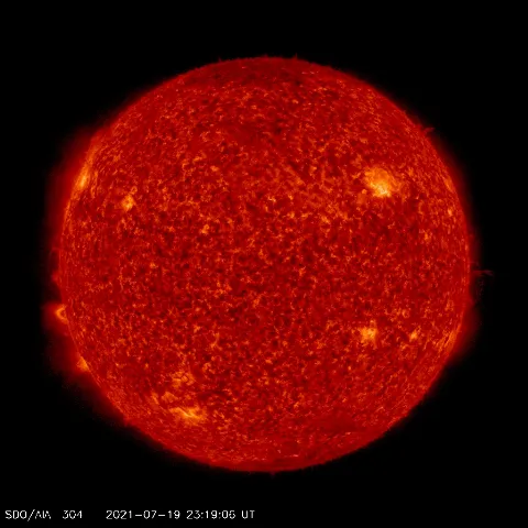 Image of Sun's transition region