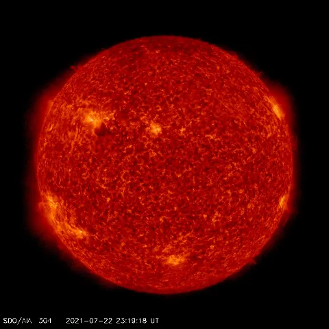 Image of Sun's transition region