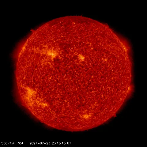 Image of Sun's transition region