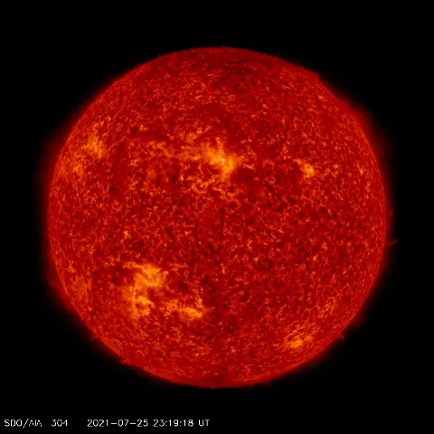 Image of Sun's transition region