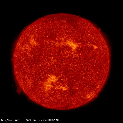 Image of Sun's transition region