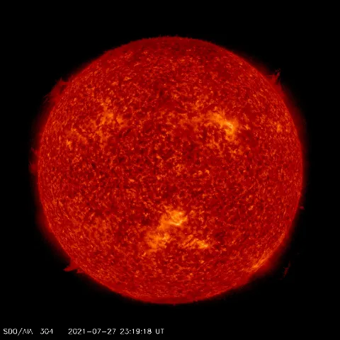 Image of Sun's transition region