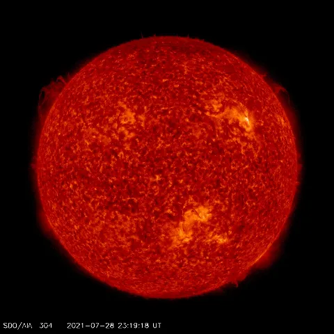 Image of Sun's transition region