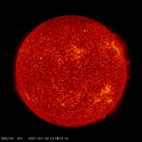 Image of Sun's transition region