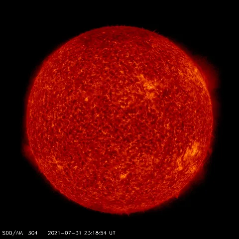 Image of Sun's transition region