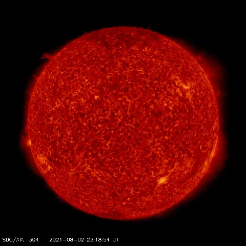 Image of Sun's transition region