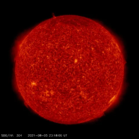 Image of Sun's transition region