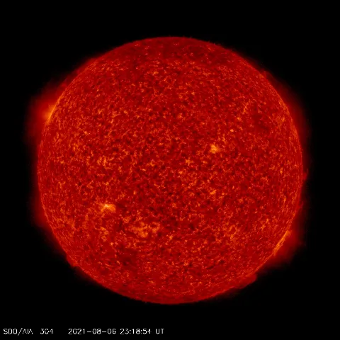 Image of Sun's transition region