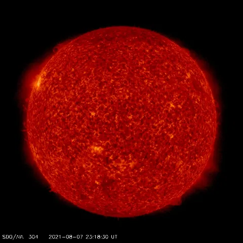 Image of Sun's transition region