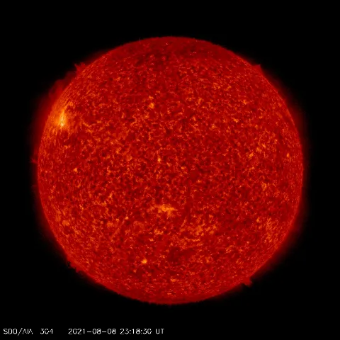 Image of Sun's transition region