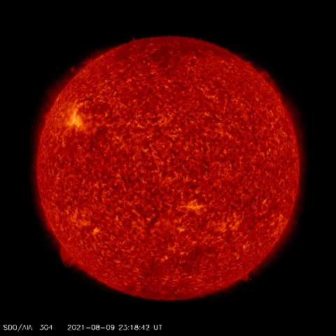 Image of Sun's transition region