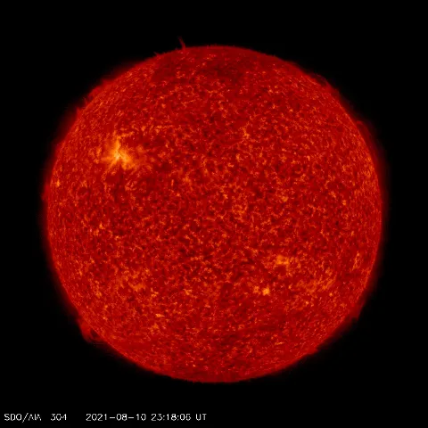 Image of Sun's transition region