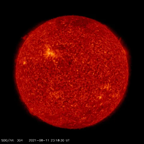 Image of Sun's transition region