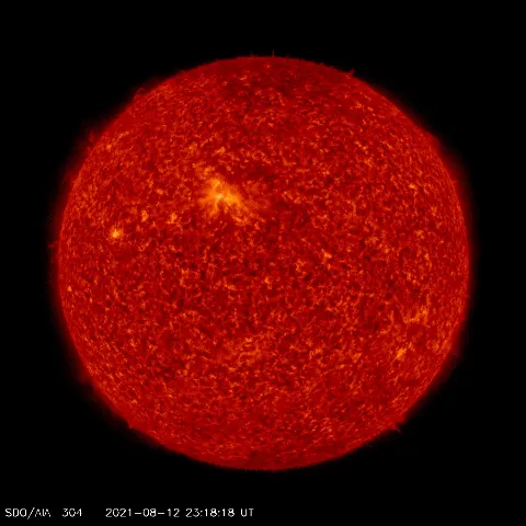 Image of Sun's transition region