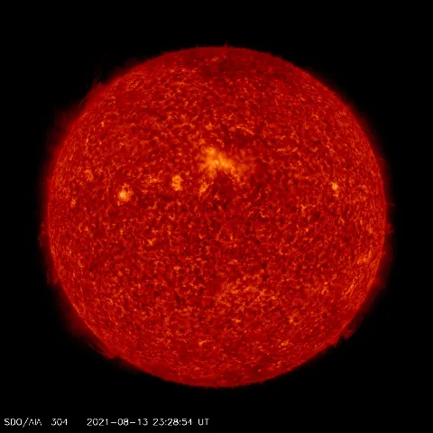 Image of Sun's transition region