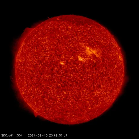 Image of Sun's transition region