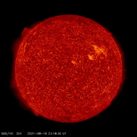 Image of Sun's transition region