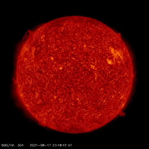 Image of Sun's transition region