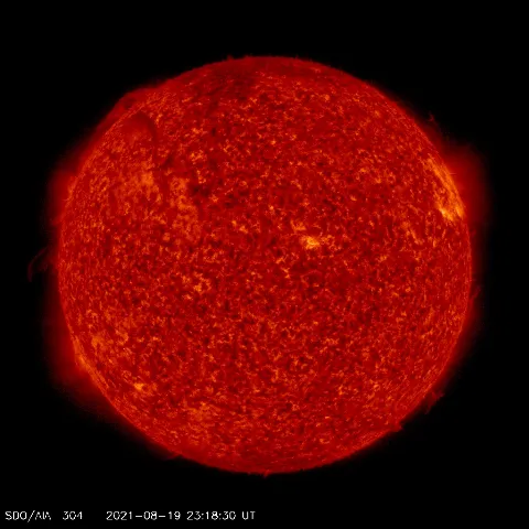 Image of Sun's transition region