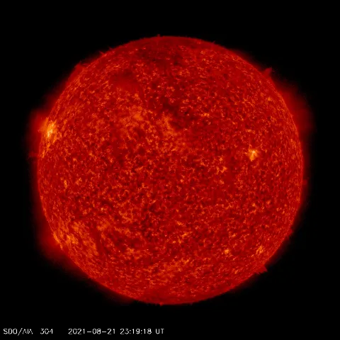 Image of Sun's transition region