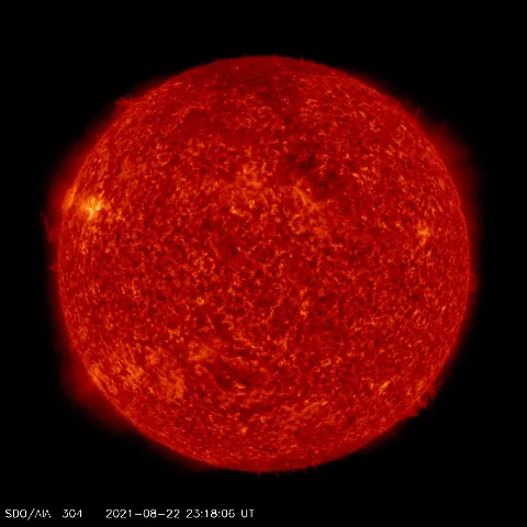 Image of Sun's transition region