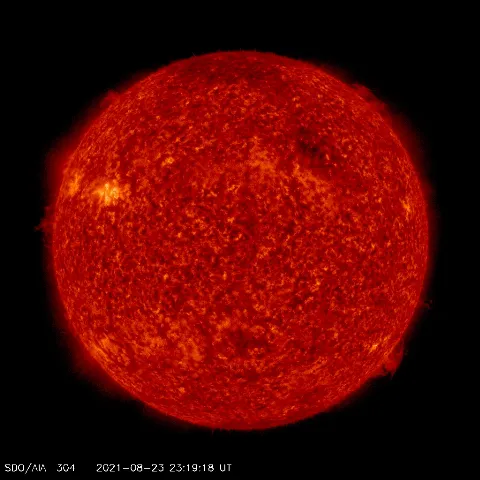 Image of Sun's transition region