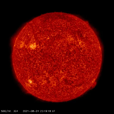 Image of Sun's transition region