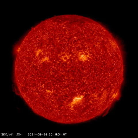 Image of Sun's transition region