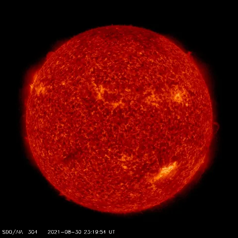 Image of Sun's transition region