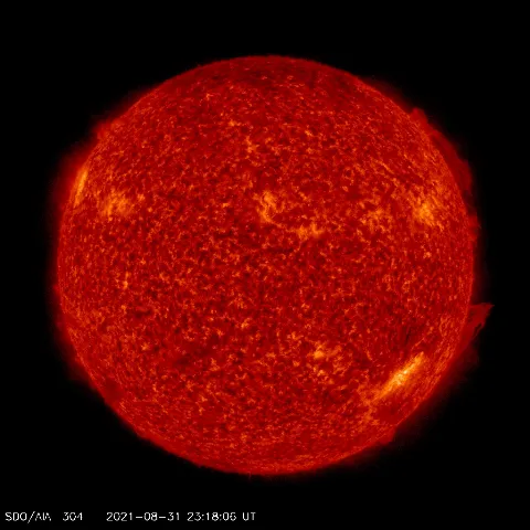 Image of Sun's transition region