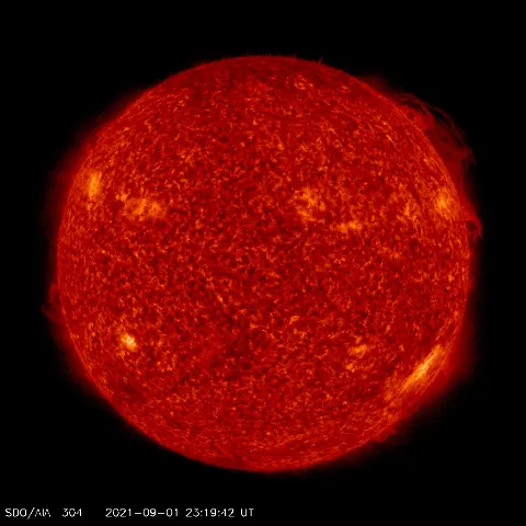 Image of Sun's transition region