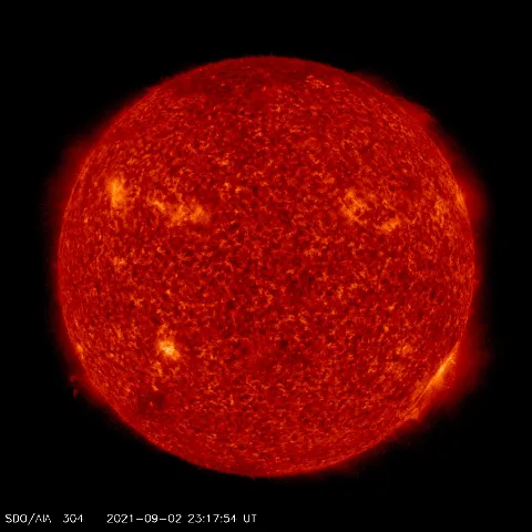 Image of Sun's transition region