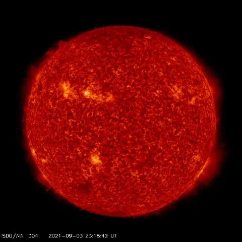 Image of Sun's transition region