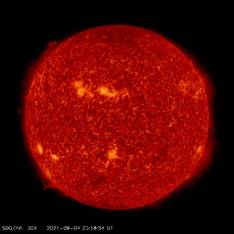 Image of Sun's transition region