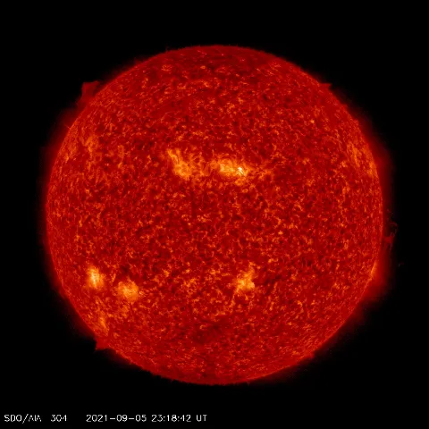 Image of Sun's transition region