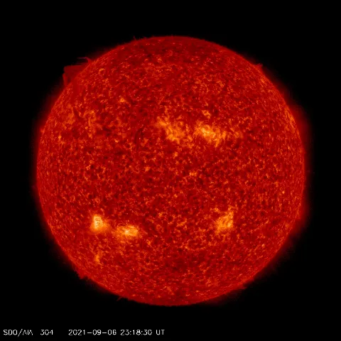 Image of Sun's transition region