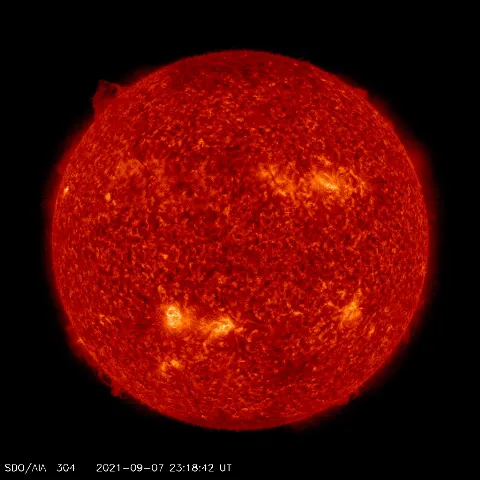 Image of Sun's transition region