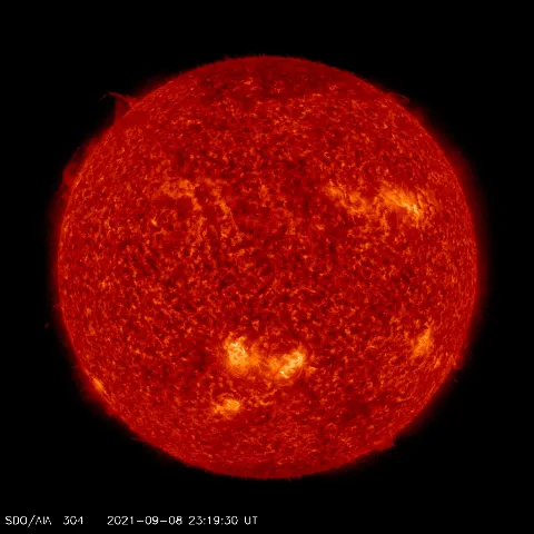 Image of Sun's transition region