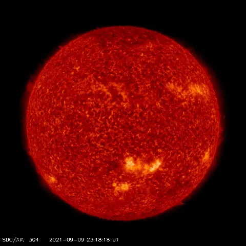 Image of Sun's transition region