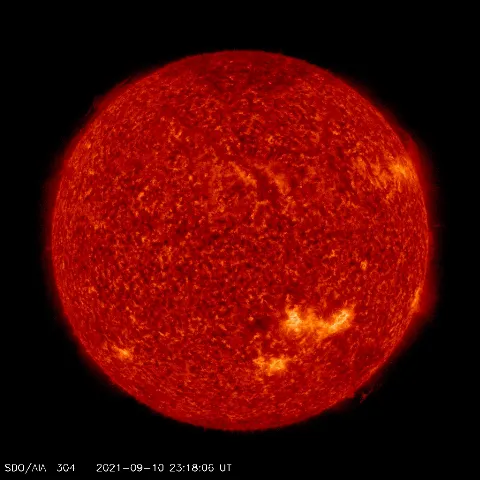 Image of Sun's transition region