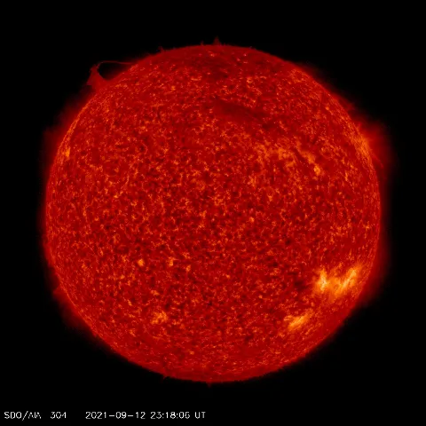 Image of Sun's transition region