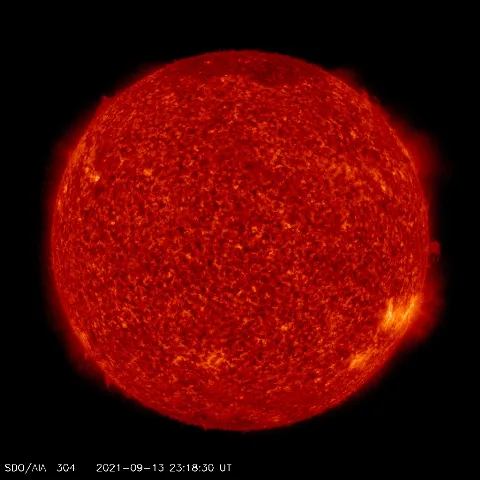 Image of Sun's transition region