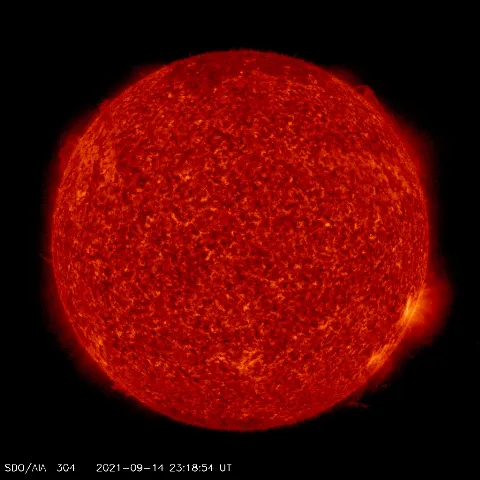 Image of Sun's transition region