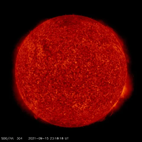 Image of Sun's transition region