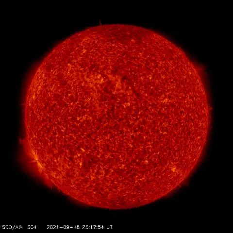 Image of Sun's transition region